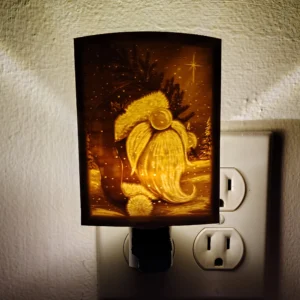 3D Printed Santa Gnome Nightlight