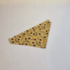 Dog Bandanna Honey Bee pattern over the collar