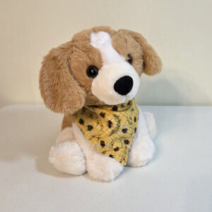 Dog Bandanna Honey Bee pattern